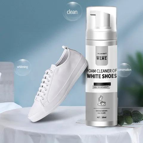Premium Shoe Cleaning Foam White Shoe Cleaner Tool Sneakers Care