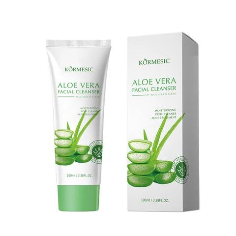 Foaming Face Wash Aloe Vera Facial Cleanser Moisturizing(Hot Selling)