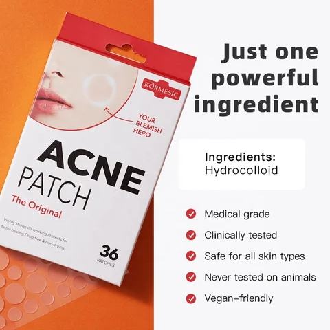 Acne Pimple Healing Patch Hydrocolloid Spot Dots Treatment Patch