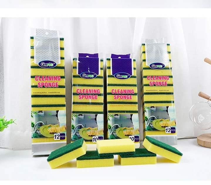 Eco Premium Scrub Sponges Dishes Cleaning