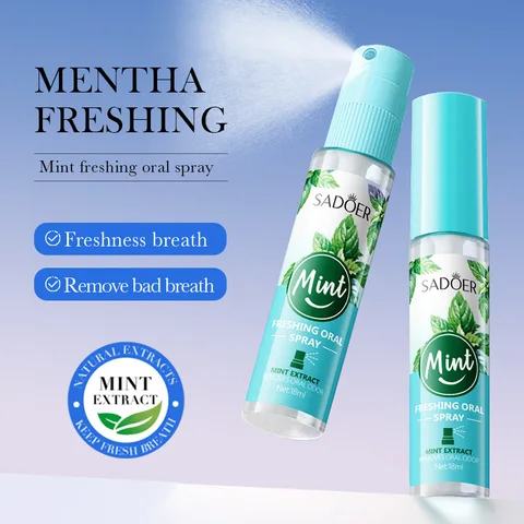 Fresh Breath Mouth Spray Oral harmful Bacteria Removal