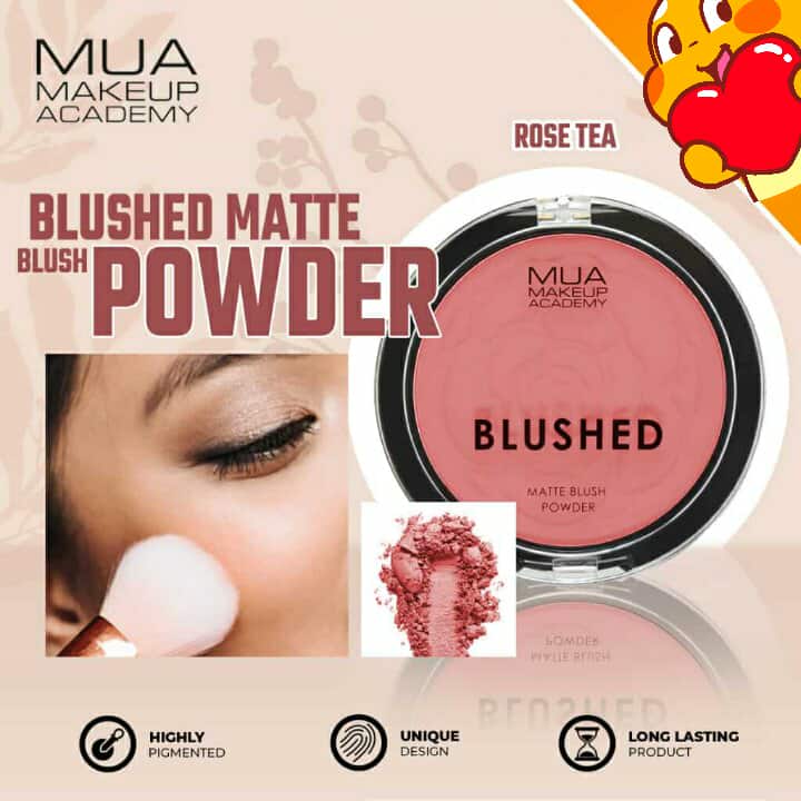 MUA Make Up Matte Blush Powder UK MUA Make Up Academy Brand