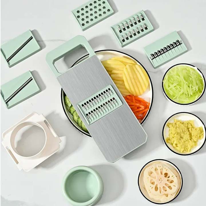 6-in-1 Multifunctional Stainless Steel Vegetable Cutter