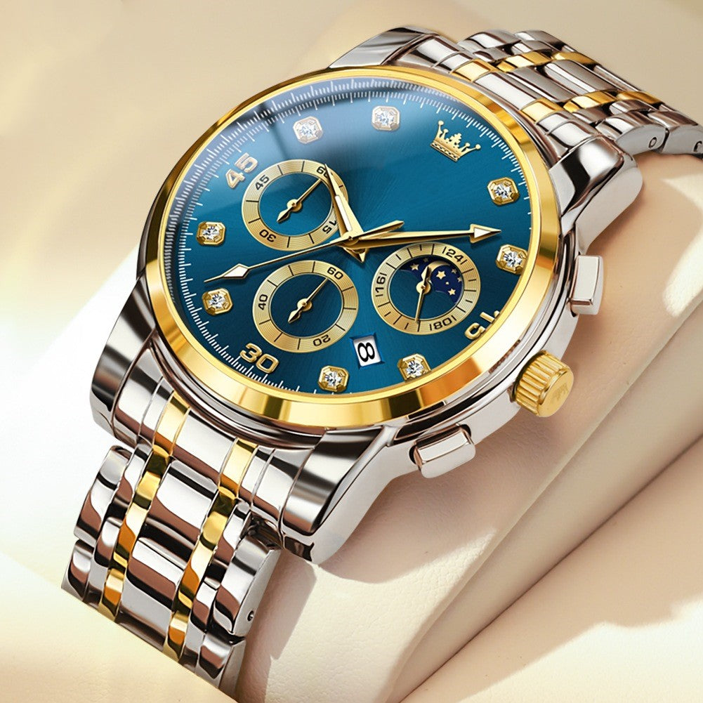 Hot Selling Multifunctional Men's Quartz Watch