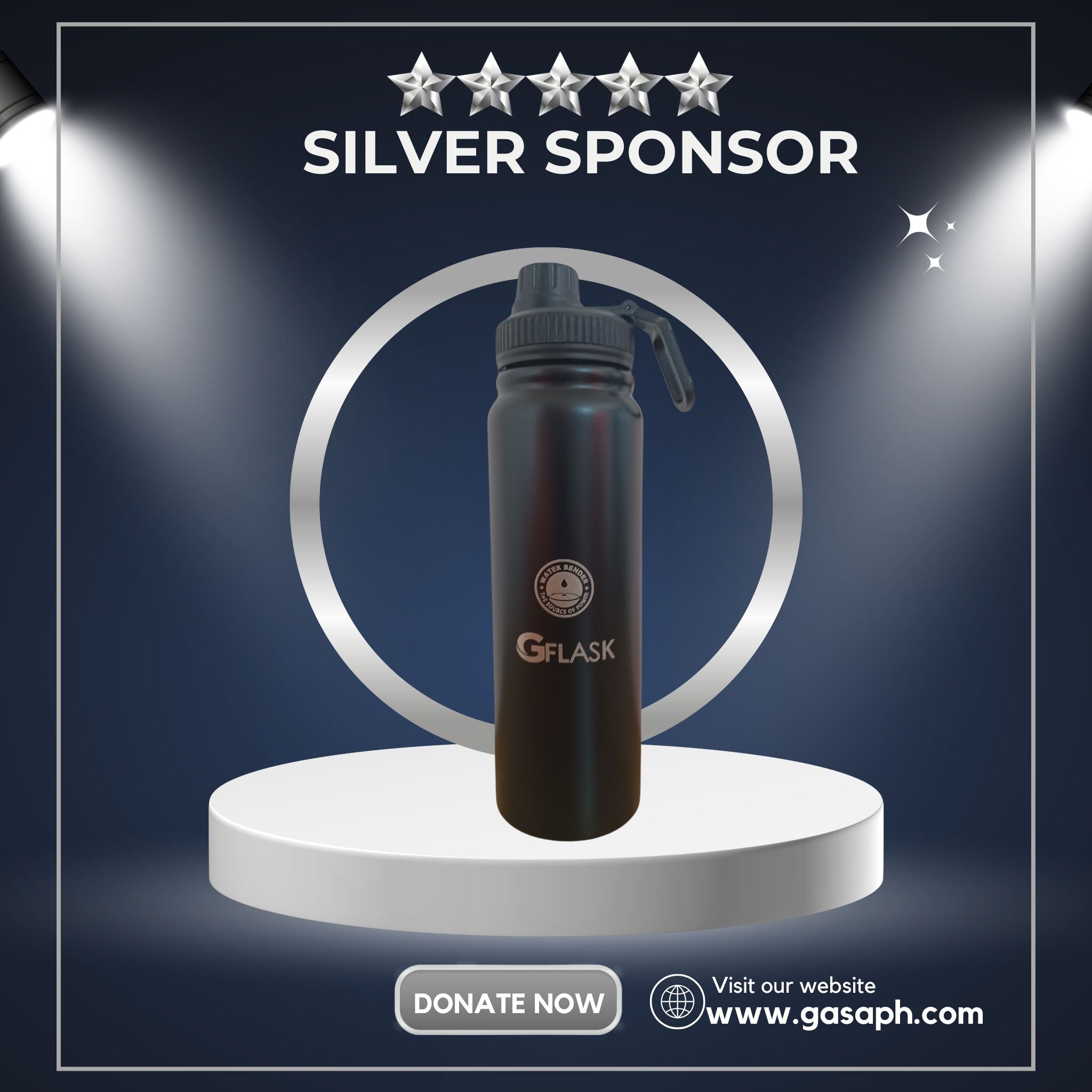 VIP SILVER SPONSOR- 1 GFLASK 800ml